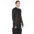 JULIUS 917KNM1-C Black / Skinny Knit Top